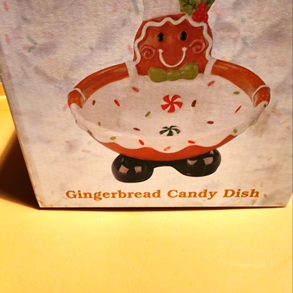 Gingerbread Candy Dish